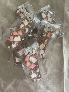 Millk Chocolate Rocky Road with Turkish Delight