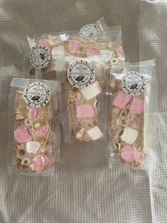 Caramel Chocolate Rocky Road with Biscoff and Hazelnuts