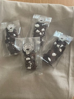 Dark Chocolate and Mint Rocky Road - Mini Bars